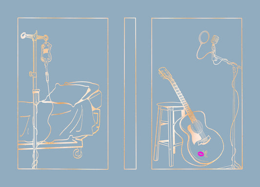 Custom Commission - Rainbow Crate Book Box