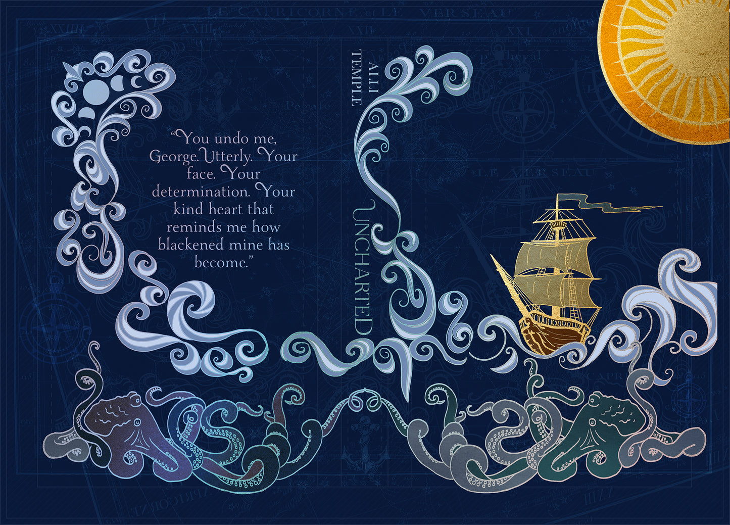 Commission - Rainbow Crate Book Box