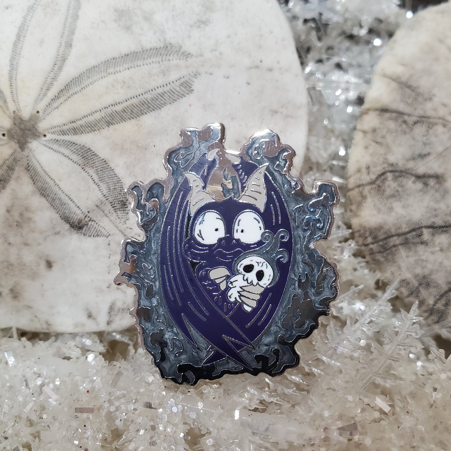 Shadow Derpy Dragon Pin