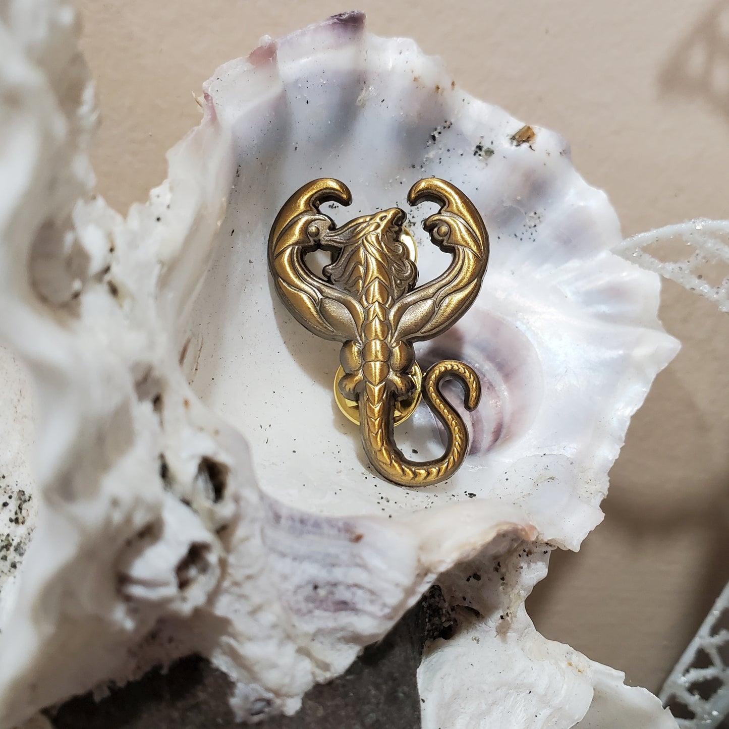 3D Scorpio dragon - (Ltd. edition 250)  pin