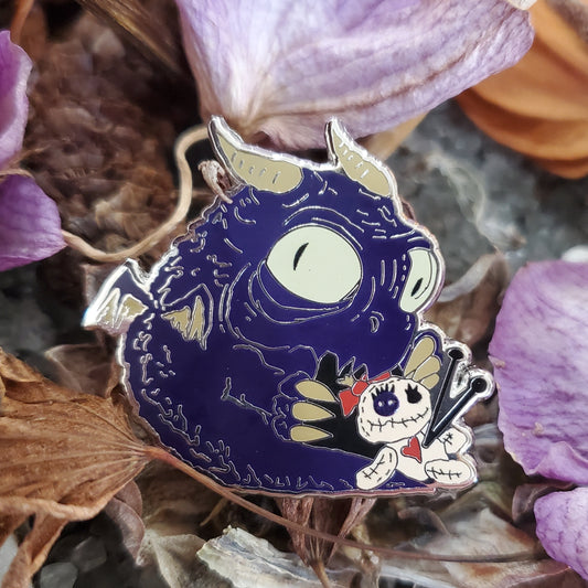 Voodoo Derpy Dragon Pin