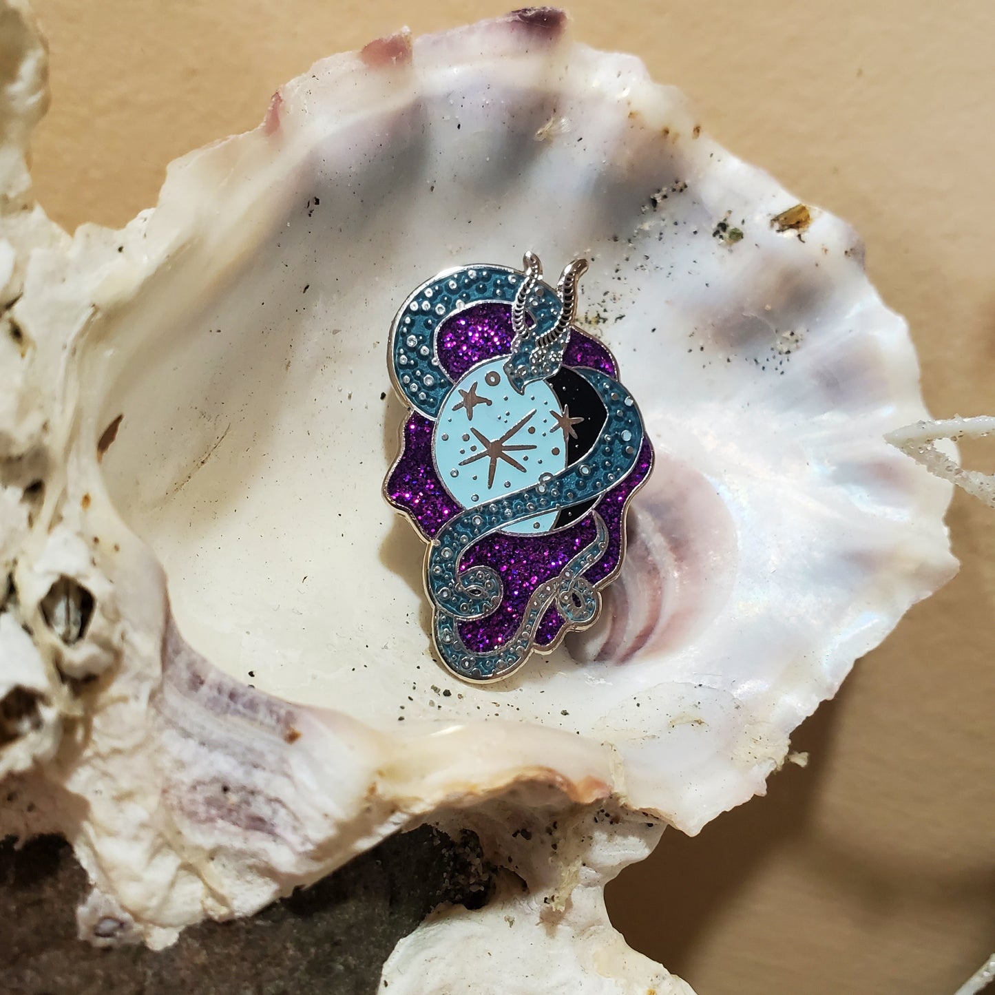 Celestial dragon pin