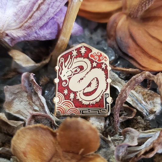 Year of the dragon pin