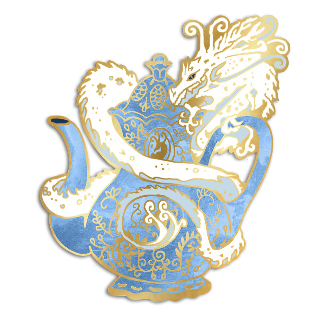 Tea dragon pin