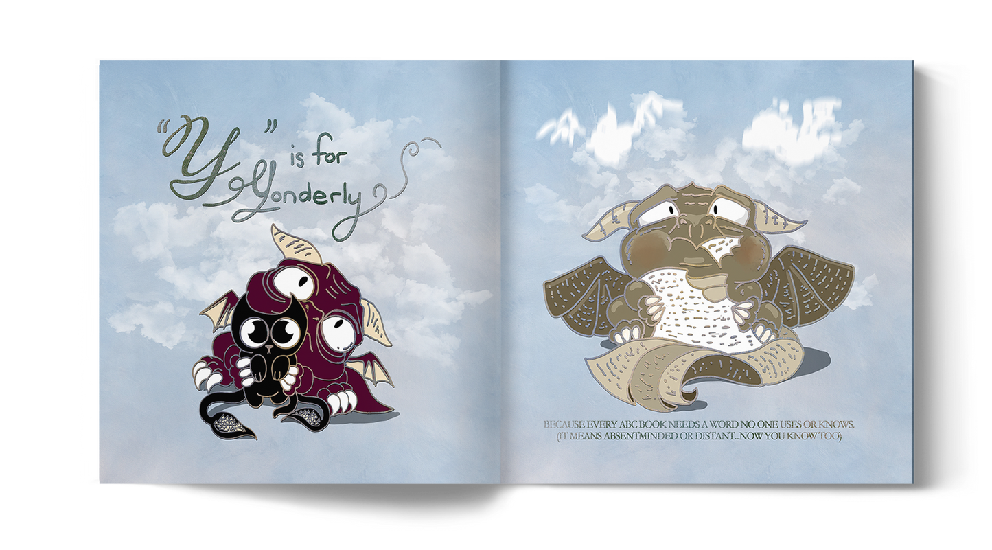 "D" is for Derpy Dragon