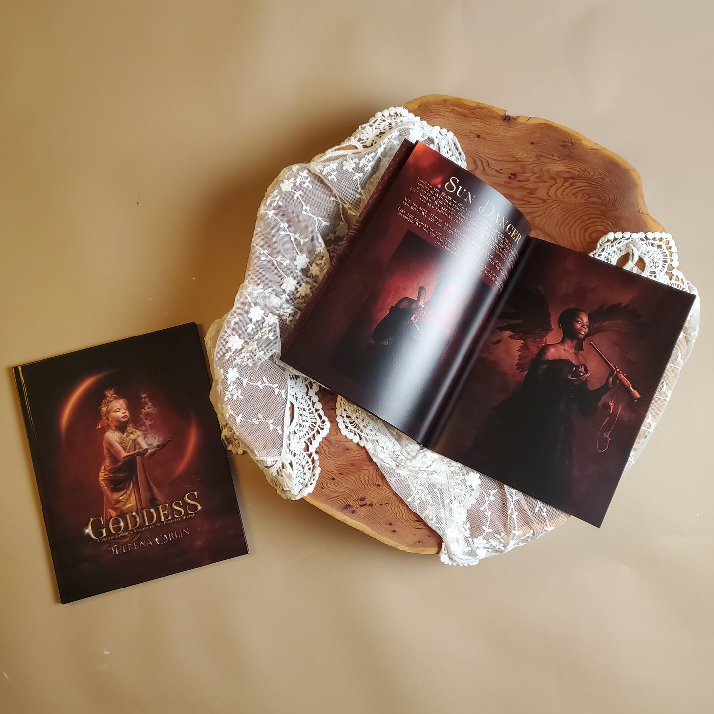 GODDESS: A photographer's visions of the feminine divine. Art book.