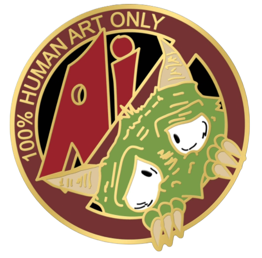 No AI Derpy Pin