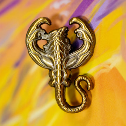 Scorpio dragon - limited edition 3D pin