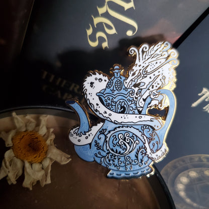 Tea dragon pin