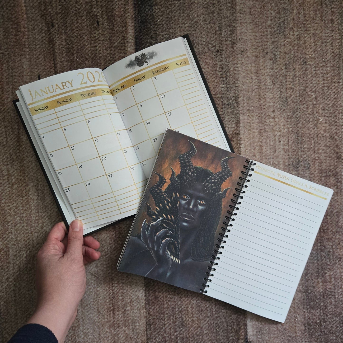 2 Year monthly planner/journal 26/27