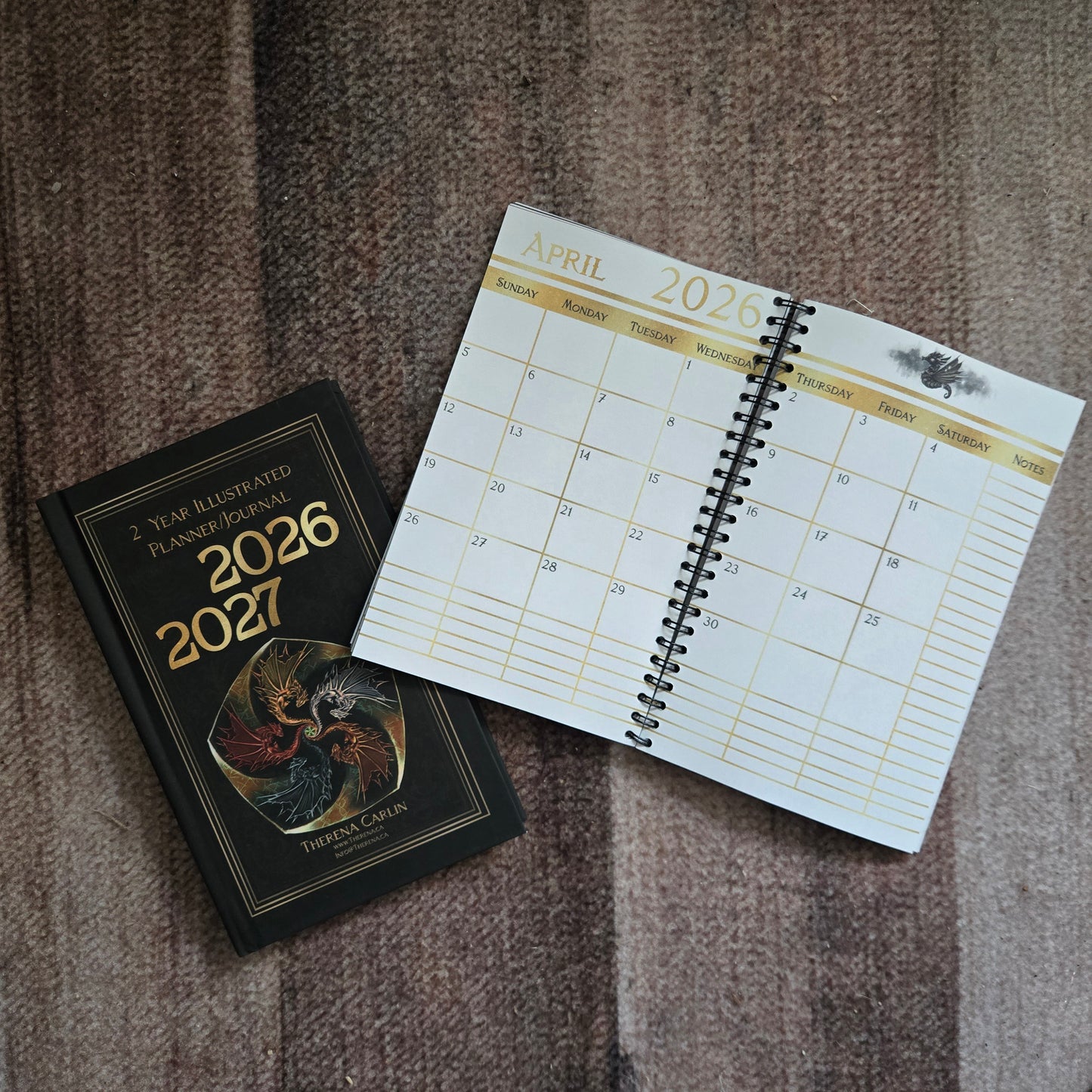 2 Year monthly planner/journal 26/27