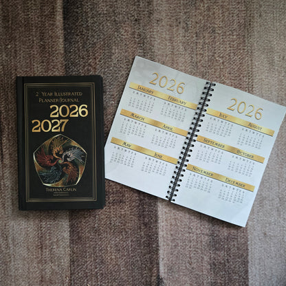 2 Year monthly planner/journal 26/27