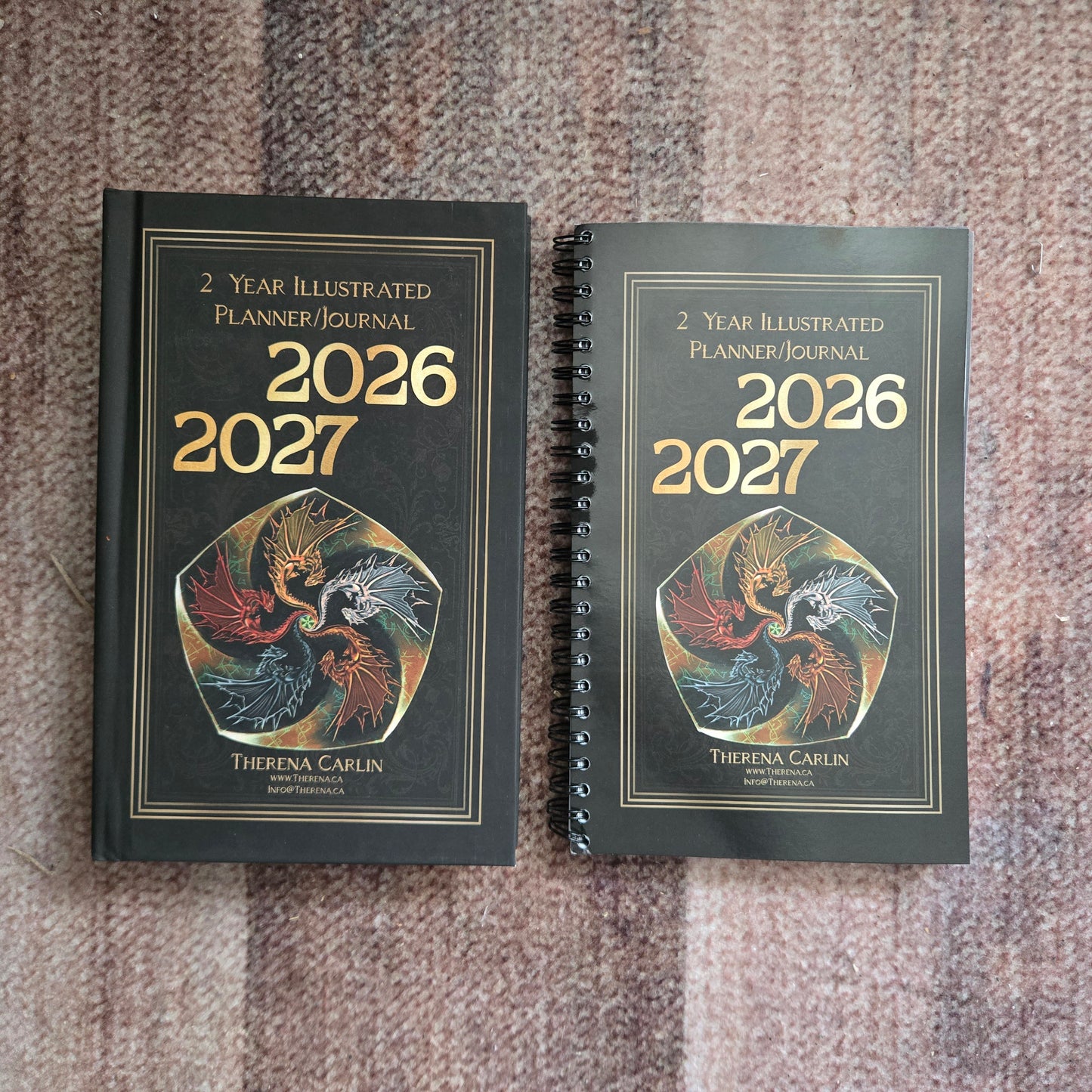 2 Year monthly planner/journal 26/27