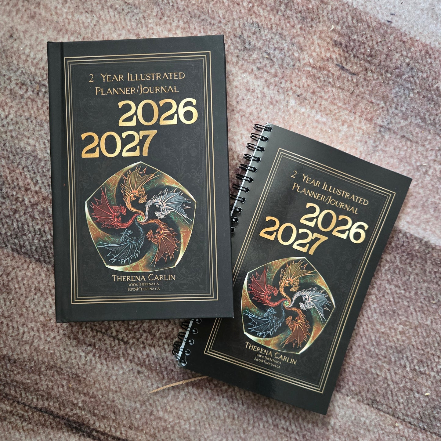 2 Year monthly planner/journal 26/27