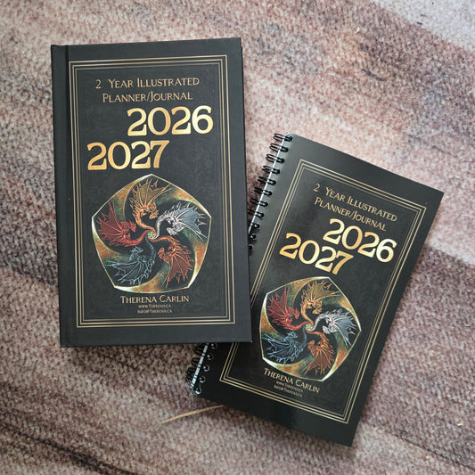 2 Year monthly planner/journal 26/27