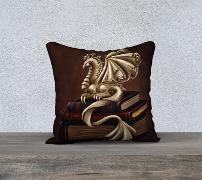 Book Wyrm Pillowcase