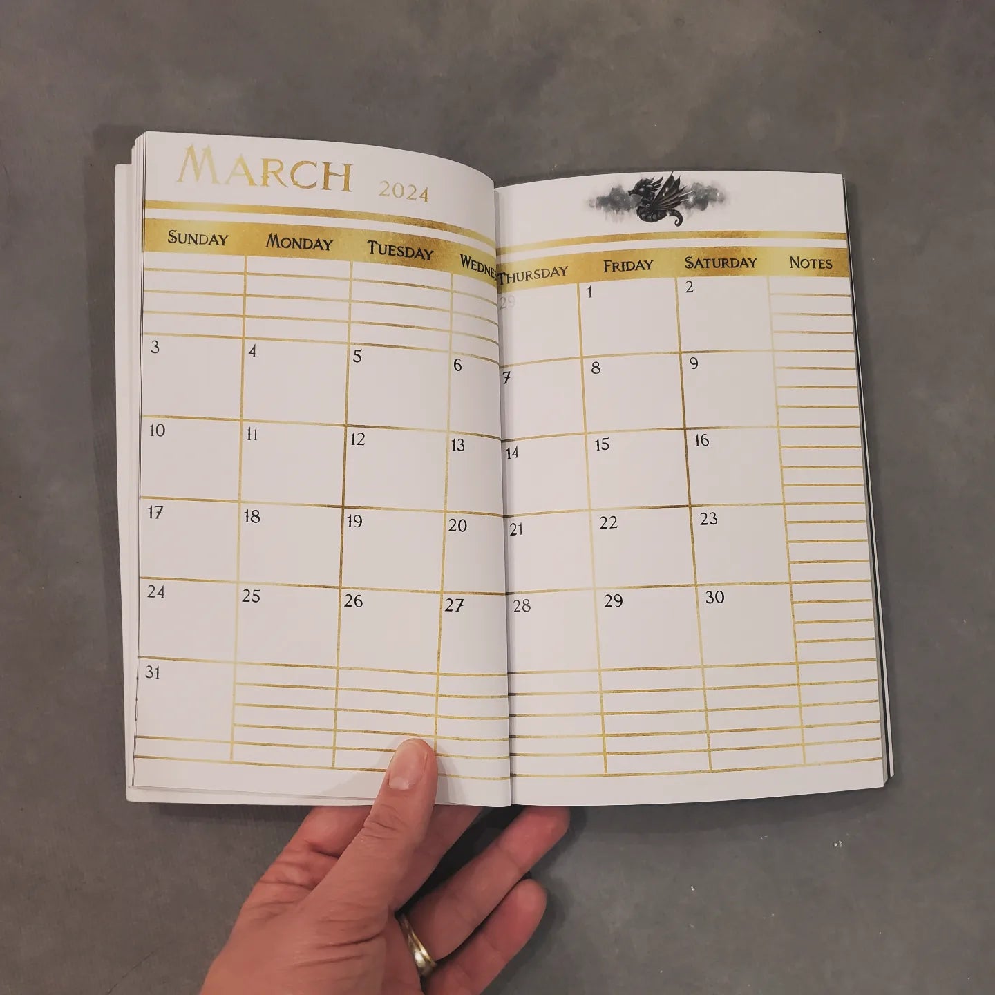 2 Year monthly planner/journal 24/25