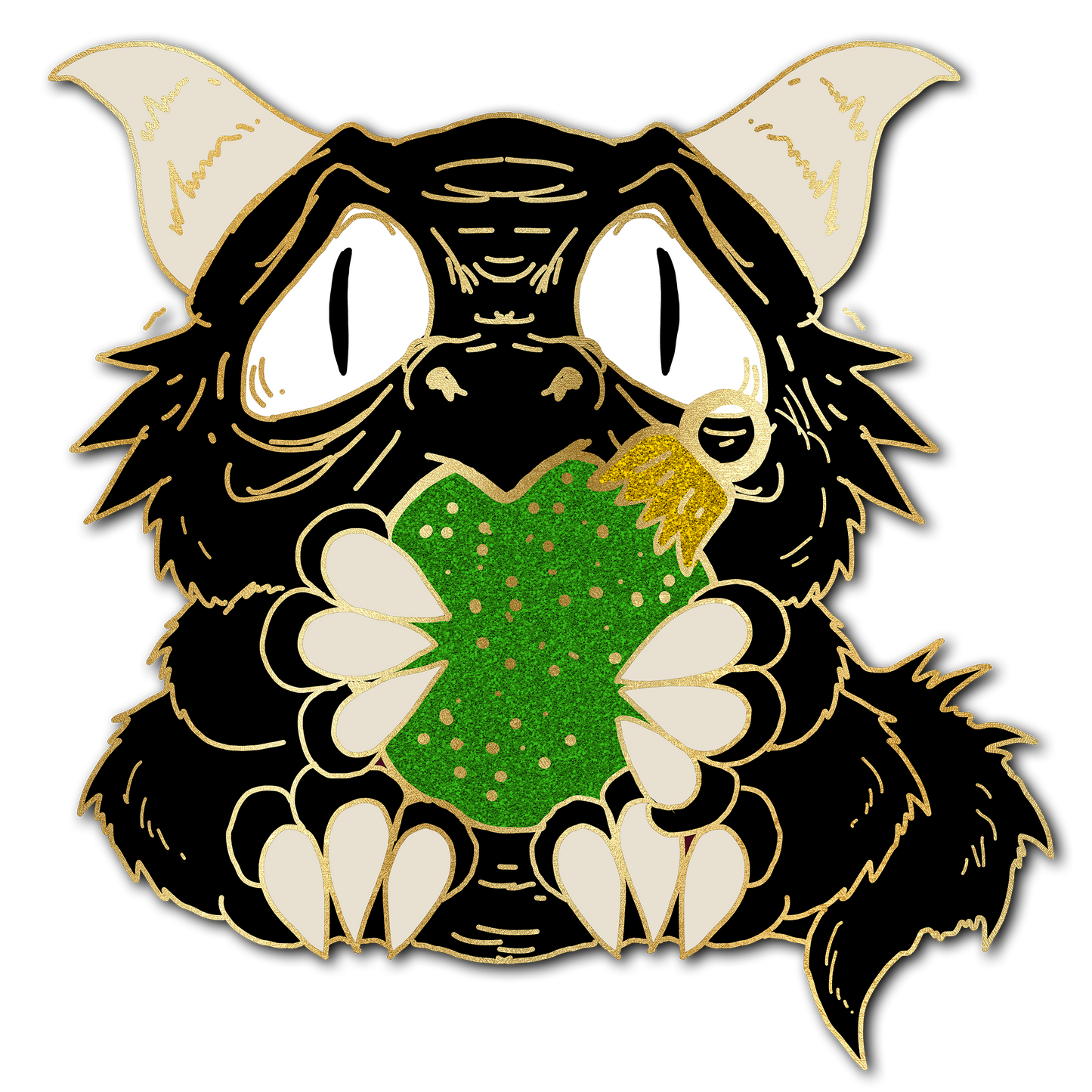"Holiday Ornament" Derpy Dragon Pin