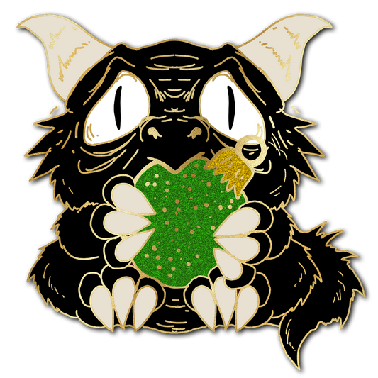 "Holiday Ornament" Derpy Dragon Pin