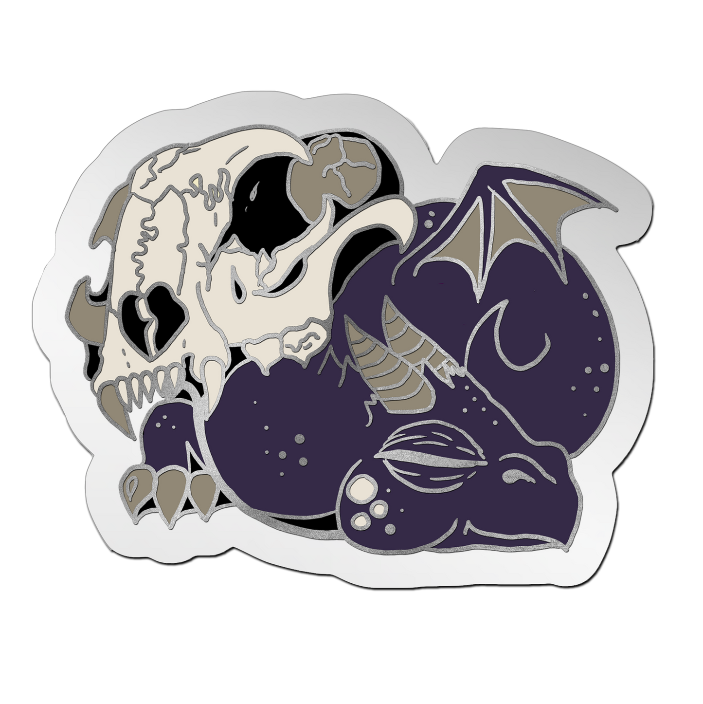 Haunted Dragon stickers