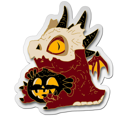 Haunted Dragon stickers