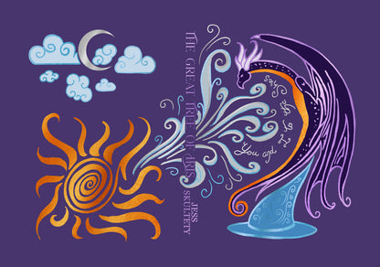 Custom Commission - Rainbow Crate Book Box