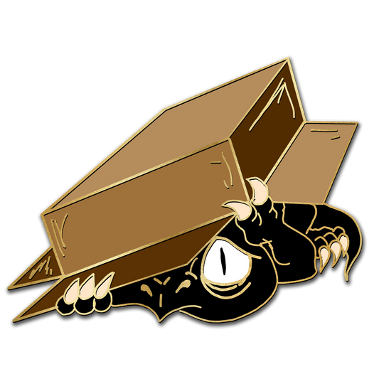 "Worry Box" Derpy Dragon Pin