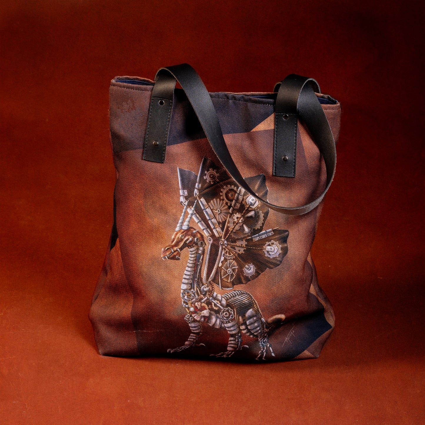 Steampunk Dragon Tote