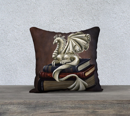 Book Wyrm Pillowcase