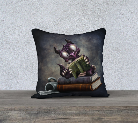 "Living life in Hard mode" Derpy Dragon Pillowcase