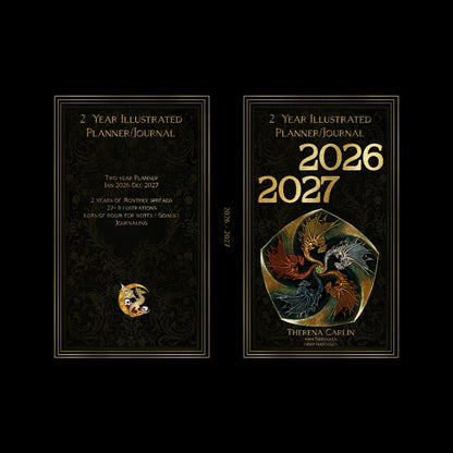 2 Year monthly planner/journal 26/27