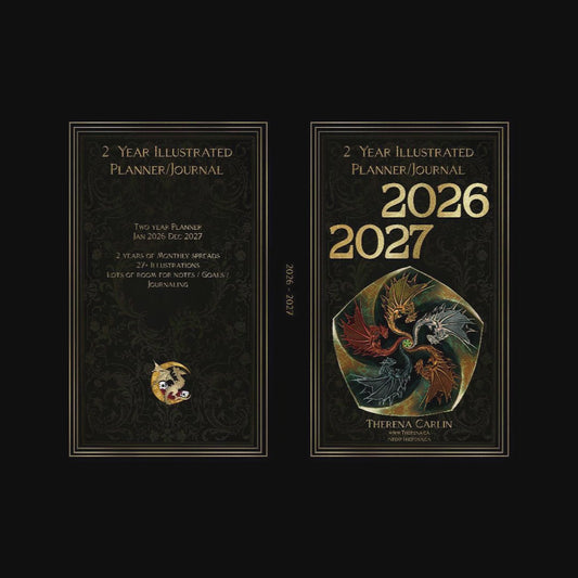 2 Year monthly planner/journal 26/27