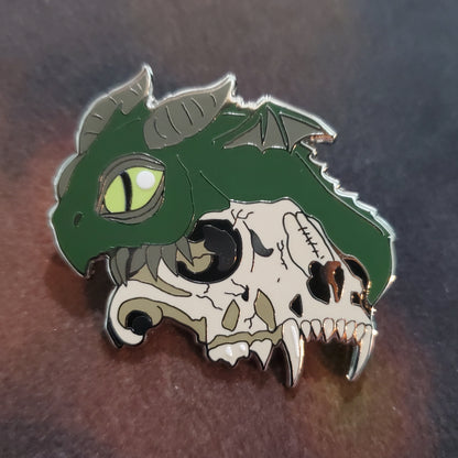 Green "Skull" Derpy Dragon