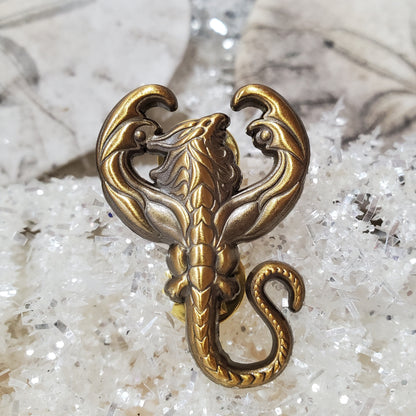 Scorpio dragon - limited edition 3D pin