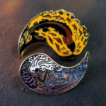 Celestial Phoenix Pin set