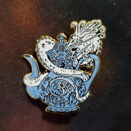 Tea dragon pin