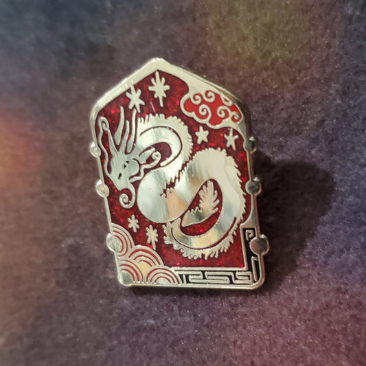 Year of the dragon pin