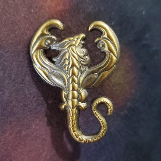 Scorpio dragon - limited edition 3D pin