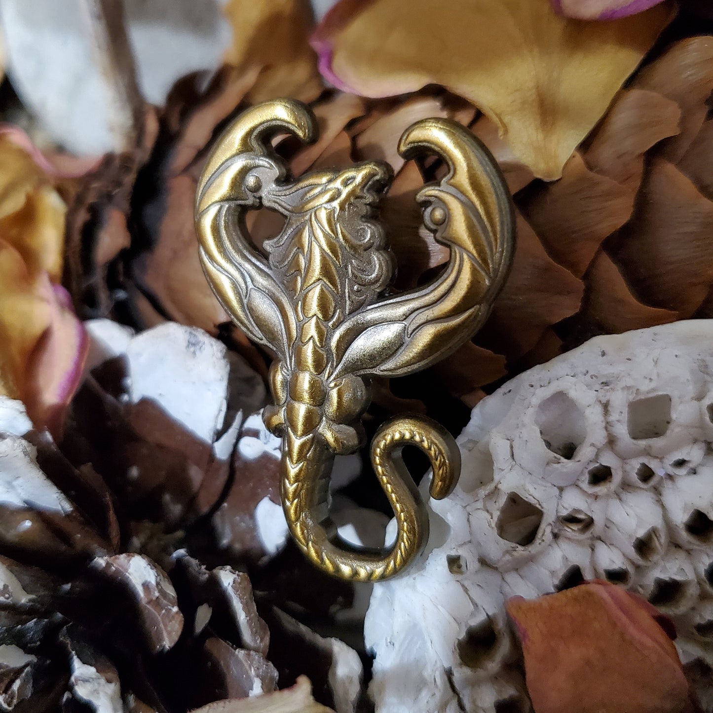 Scorpio dragon - limited edition 3D pin