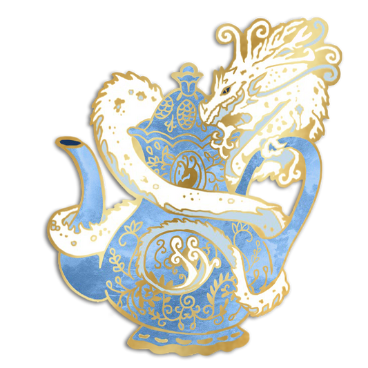 Tea dragon pin