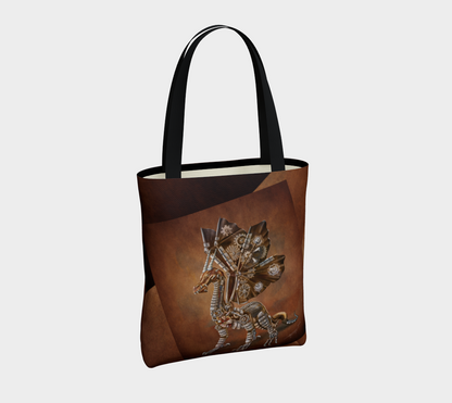 Steampunk Dragon Tote