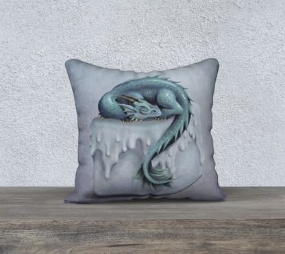 Ice Baby Dragon Pillowcase