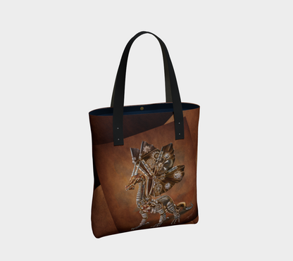 Steampunk Dragon Tote