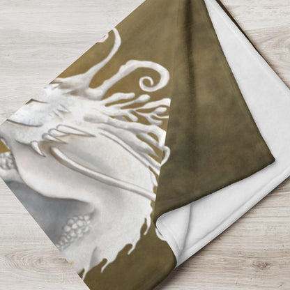 Tea Dragon Throw Blanket